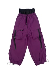 Ice South Korea Multi-Pocket Waterproof Sports Ski Pants For Men And Women Violet American Heavy Industry Snow Wear-Resistant Trendy Pants — view 1