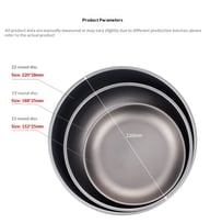 Pure Titanium Camping Dish | Lightweight Tableware for Outdoor Adventures — view 6