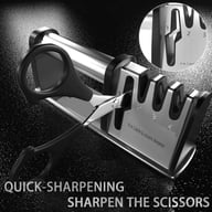 Non-slip Kitchen Knife Sharpener, Ergonomic Handle, Safe And Fast Knife Sharpening Tool, Suitable For Home And Restaurant Use. — view 9