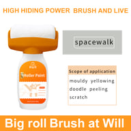 Orange Wall Roller Touch-up Paint | Water-Based, Low-Odor, All-in-One — view 5