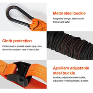 Heavy Duty Pull Up Assistance Bands Adjustable Pull Up Bands Set For Training UK New — view 11