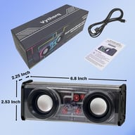 Portable Bluetooth Speaker with LED Lights | 10W Stereo Sound — view 8