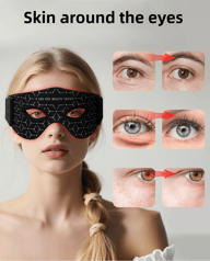 Wireless LED Red Light Eye Massager | Infrared Photon Skin Rejuvenation — view 7