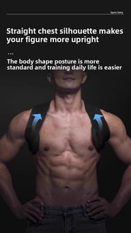 Adjustable Fitness Posture Corrector Straps | Shoulder Support Weight Training — view 9