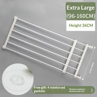 Extra large adjustable pet fence with dimensions and free reinforced gaskets