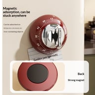 Magnetic Kitchen Timer Lite-Luxury Precise Countdown | Retro Design — view 4