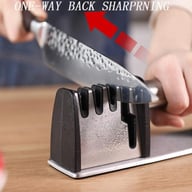Non-slip Kitchen Knife Sharpener, Ergonomic Handle, Safe And Fast Knife Sharpening Tool, Suitable For Home And Restaurant Use. — view 15