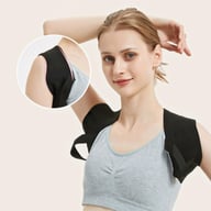 Adjustable Fitness Posture Corrector Straps | Shoulder Support Weight Training — view 7