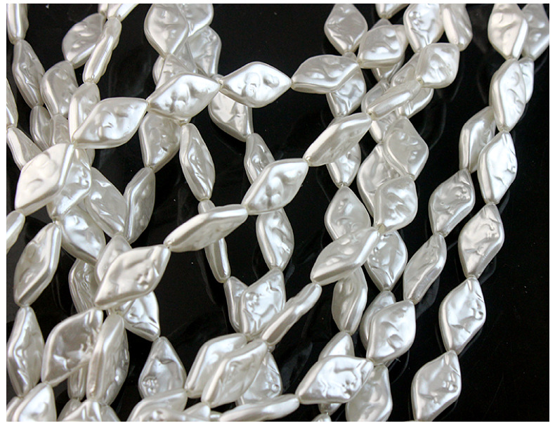 Baroque Pearl Beads for Jewelry Making | ABS Straight-Hole Beads