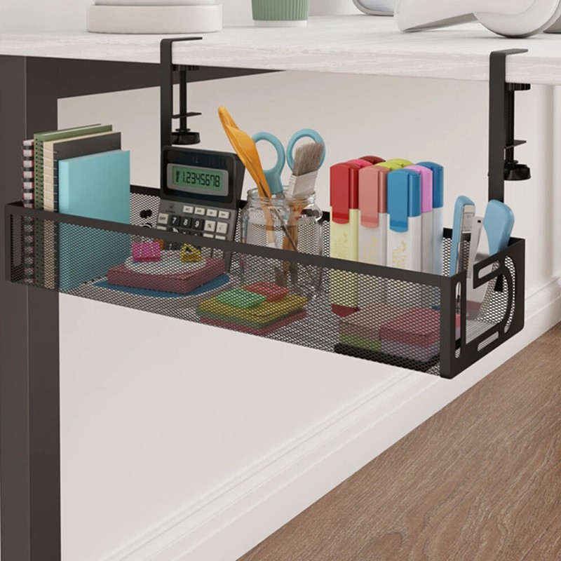 Under Desk Cable Management Tray | Cord Holder Storage Rack Canada