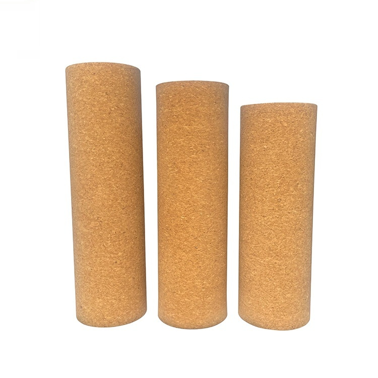 Natural cork yoga blocks set showing durability and structural integrity