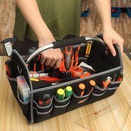 Portable Tool Bag Multifunctional Woodworking Storage Pouch — view 5