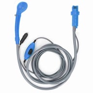 Car Plug Shower Kit 36W Portable Electric Vehicle Mounted Shower Kit For Outdoor Camping Car Washing Irrigation Blue — view 5
