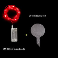 Floating LED Balloon Decorations | 20-inch Glowing Party Lights — view 20