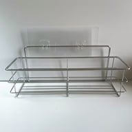 No-drill Storage Bathroom Shelf Cosmetic Organizer — view 2
