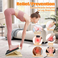 Wooden Slant Board Calf Stretcher | Foldable Incline Board for Yoga — view 18