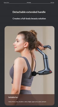 Cross-Border 887 Silent Fascia Gun | Health & Beauty Muscle Recovery — view 3