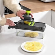 16-in-1 Vegetable Chopper Mandolin Slicer | Food Dicer Peeler Cutter — view 13