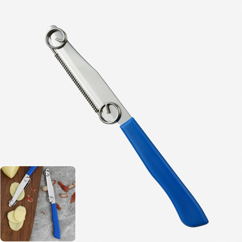Kitchen Portable Multi-Functional 2-in-1 Peeler | Stainless Steel