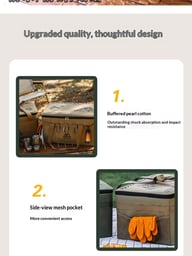 Tactical Camping Gear Storage Bag | 42L & 30L Outdoor Organizer — view 6