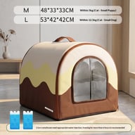 Portable Cooling Dog Bed All-Season | Ice Pack Pet Nest Canada — view 8