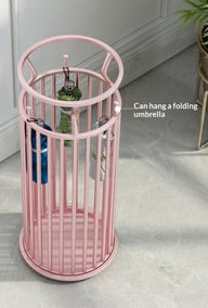 Wrought Iron Umbrella Stand | Modern Home Storage Rack Canada — view 12