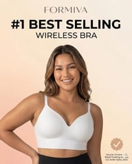 Supportive Comfort Wireless Shaping Bra — view 4