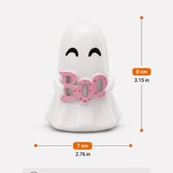 Cute Halloween Ghost Pumpkin Resin Desk Organizer Set | Captain Fam — view 12
