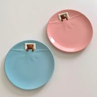 Ceramic Salad Pasta Dish | Solid-Color Home Dinnerware Set — view 5