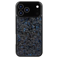 Carbon fiber case side profile demonstrating ultra-thin design