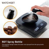 Coffee RDT Spray Bottle & Dosing Scoop Set | Static Reduction — view 2