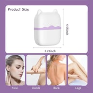 Ice Massage Device,Ice Roller Set For Face And Eyes - Facial Skin Care Tools With 2 Cold Therapy Face Roller And Premium Travel Case, Self Care Gift For Men Women — view 5