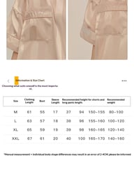Womens Summer High-End Ice Silk Short-Sleeve Pajama Set 3 Pieces — view 19