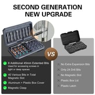 42-in-1 Magnetic Screwdriver Set | Professional Ratchet Tool Kit — view 12
