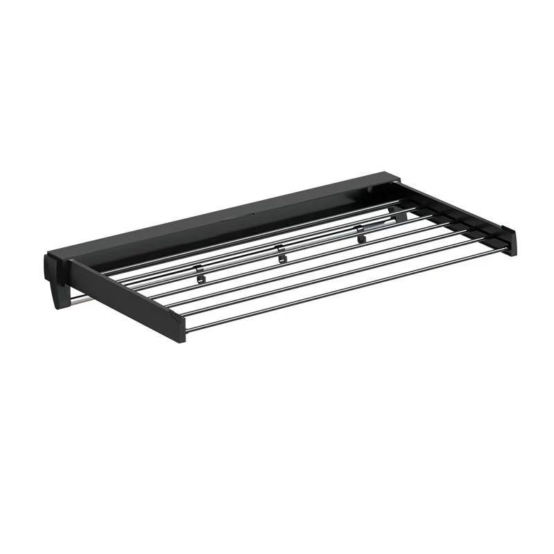 Wall-Mounted Folding Clothes Drying Rack | Space-Saving Design