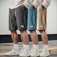 American-Style Mens Quick-Dry Shorts | Breathable Summer Drawstring — view 17