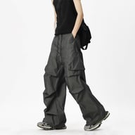 Loose-fit Casual Quick-drying Outdoor Pants | Wide-leg Cargo Style — view 2