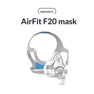 AirFit F20 Full-Face CPAP Mask | Sleep Apnea Ventilator Therapy — view 4