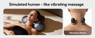 Vibrating Temperature-Controlled Heating Cervical Massage Pillow | Neck Pain Relief — view 11
