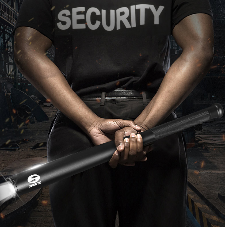 LED Aluminum Flashlight | Long-Handle Heavy-Duty Torch