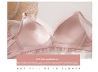 Wireless Bust-Enhancing Push-Up Lace Bra | Adjustable Comfort — view 9