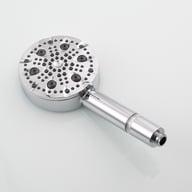 9-Setting Handheld Shower Head with Filtration | Chrome & Matte Black — view 1