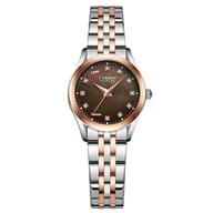 Rhinestone Ultra-thin Womens Shell-face Watch | Elegant Stainless Steel — view 7