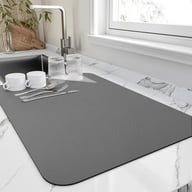 Diatomaceous Earth Kitchen Counter Drying Mat | Heat-Resistant Absorbent Pad — view 10