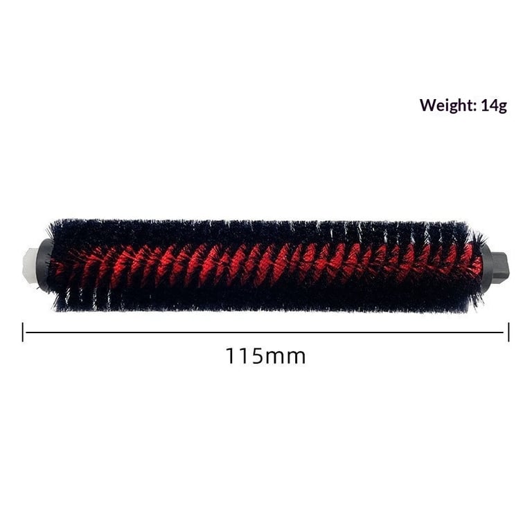 Robot vacuum cleaner accessory set with various replacement parts displayed