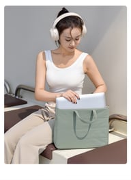 Stylish Lightweight Women's Computer Bag | Large Capacity Tote Storage — view 13