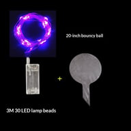 Floating LED Balloon Decorations | 20-inch Glowing Party Lights — view 18
