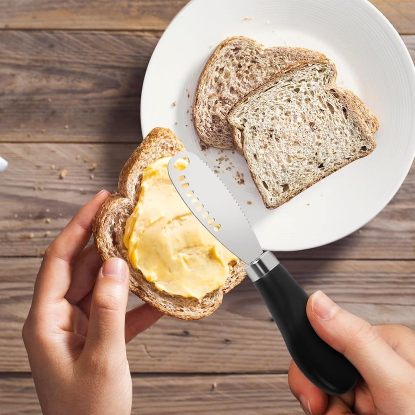Ceramic Butter Dish with Wooden Lid & Butter Knife | 250g