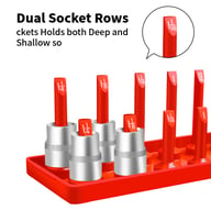 Metric British Plastic Socket Head Storage Multifunctional Bracket | 6-Piece Set — view 11
