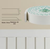 Self-Adhesive EVA Grille Strips | Nail-Free Wood Backdrop Wall Stickers — view 13